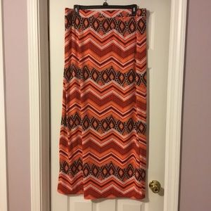 Bobbie and Brooks maxi skirt in 1X